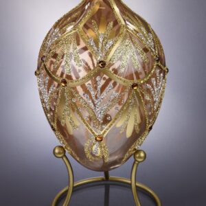 Jajko dekorowane Golden [12cm]