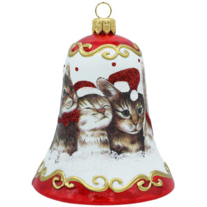 Dzwonek z kotkami [10cm]