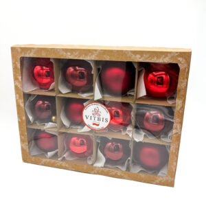 Zestaw bombek gładkich