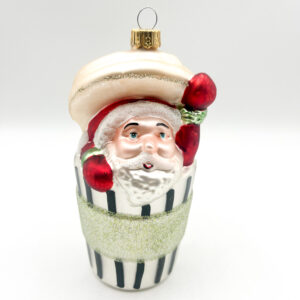 Mikołaj w kubku kawy