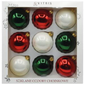 Zestaw gładki tradycyjny [8cm] 9szt.