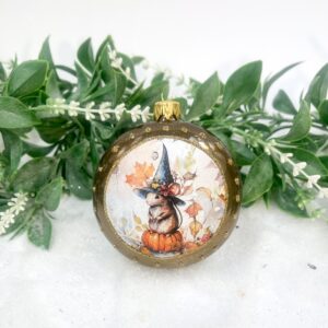 Leśny medalion 1szt. – mysz [10cm]