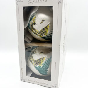 Zestaw biały pejzaż [10cm] 2szt