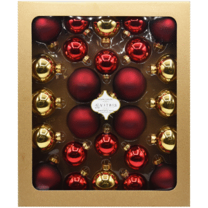 Zestaw bombek choinkowych tradycyjny [26szt]