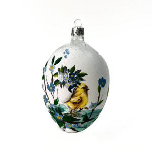 Wiosna na szkle. Jajko z kurczaczkiem. [12cm]