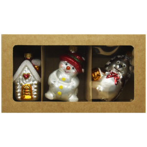 Zestaw form szklanych  [8cm] 3szt