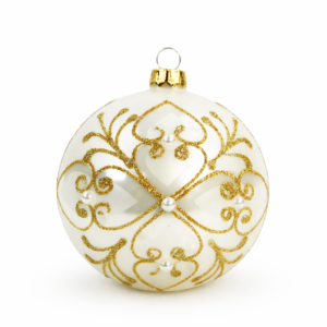 Zestaw złoty ornament [10cm] 4szt.