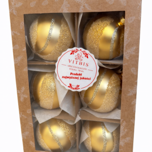 Zestaw bombek  [ 8cm] 6szt