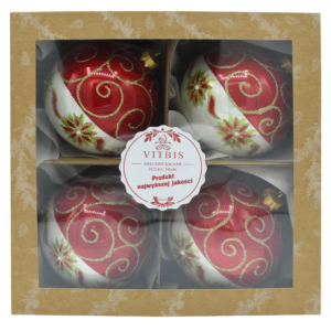 Zestaw czerwony [10cm] 4szt.