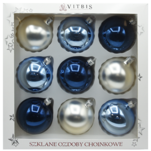 Zestaw gładki mroźny [8cm] 9szt.