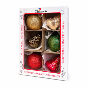 Zestaw bombek [6szt.] 6cm