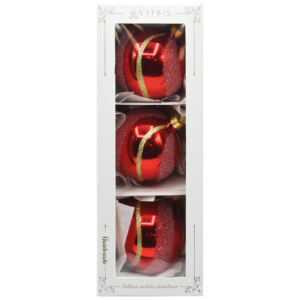 Zestaw czerwony [8cm] 3szt.