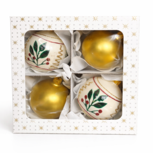 Zestaw bombek  [8cm] 4szt.