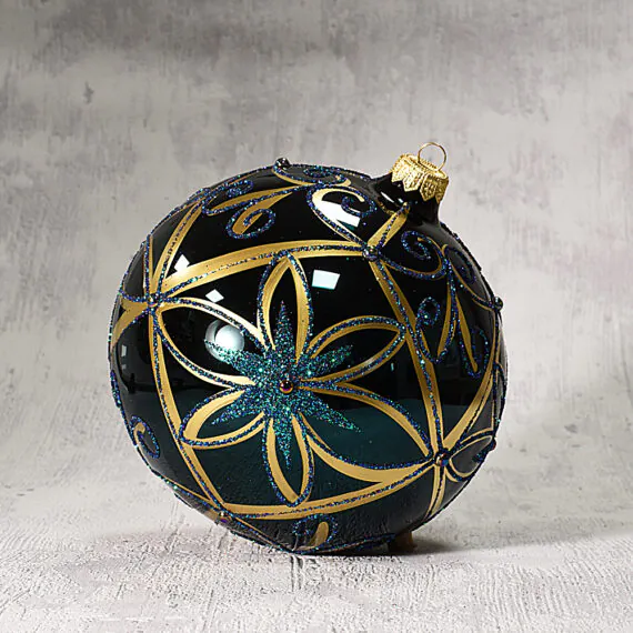 Zielony ornament Velvet [12cm]